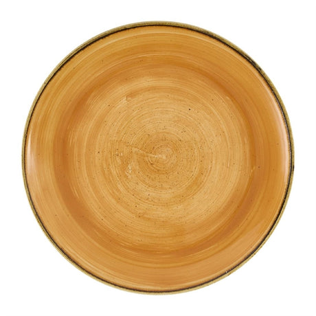 Churchill Stonecast Tangerine Coupe Plate 260mm (Pack of 12) - DX773 Plates Churchill Super Vitrified