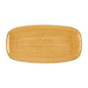 Churchill Stonecast Tangerine Chefs' Oblong Plate No. 3 (298 x 153mm) (Pack of 12) - DX782 Plates Churchill Super Vitrified