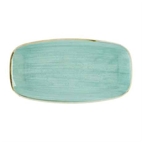 Churchill Stonecast Mint Chefs' Oblong Plate No. 4 (355 x 189mm) (Pack of 6) - DX792 Plates Churchill Super Vitrified