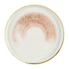 Churchill Studio Prints Homespun Accents Coral Walled Plate 210mm (Pack of 6) - DX801 Plates Churchill Super Vitrified