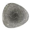 Churchill Studio Prints Kintsugi Quartz Black Triangle Plate 265mm (Pack of 12) - DX810 Plates Churchill Super Vitrified