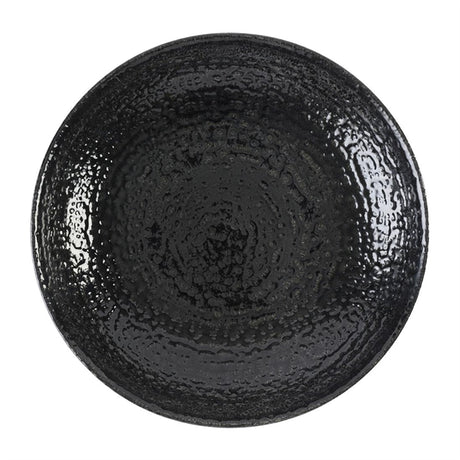Churchill Studio Prints Homespun Chroma Carbon Coupe Plate 217mm (Pack of 12) - DX818 Plates Churchill Super Vitrified