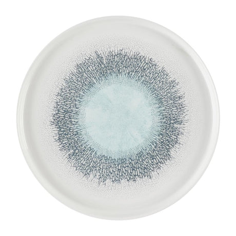 Churchill Studio Prints Fusion Aquamarine Chefs' Walled Plate 260mm (Pack of 6) - DX832 Plates Churchill Super Vitrified