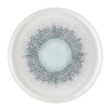 Churchill Studio Prints Fusion Aquamarine Chefs' Walled Plate 210mm (Pack of 6) - DX833 Plates Churchill Super Vitrified