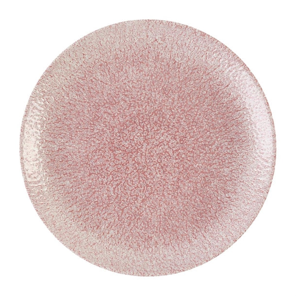 Churchill Studio Prints Raku Rose Quartz Pink Coupe Plate 217mm (Pack of 12) - DX838 Plates Churchill Super Vitrified