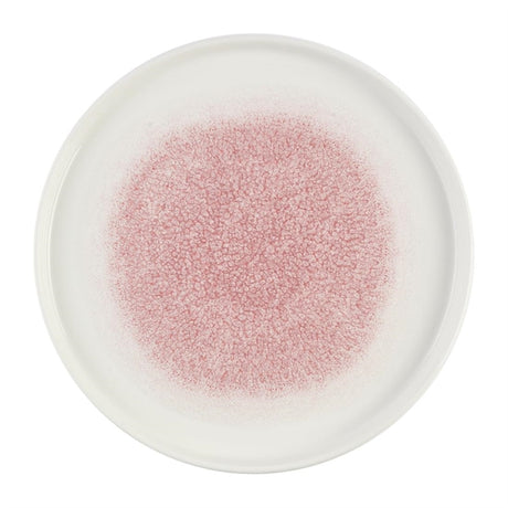 Churchill Studio Prints Raku Rose Quartz Pink Chefs' Walled Plate 260mm (Pack of 6) - DX844 Plates Churchill Super Vitrified