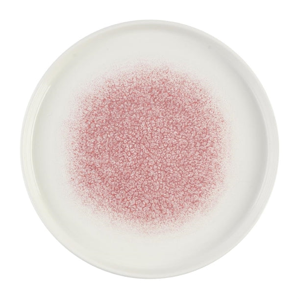 Churchill Studio Prints Raku Rose Quartz Pink Chefs' Walled Plate 210mm (Pack of 6) - DX845 Plates Churchill Super Vitrified