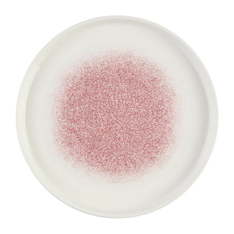 Churchill Studio Prints Raku Rose Quartz Pink Chefs' Walled Plate 210mm (Pack of 6) - DX845 Plates Churchill Super Vitrified