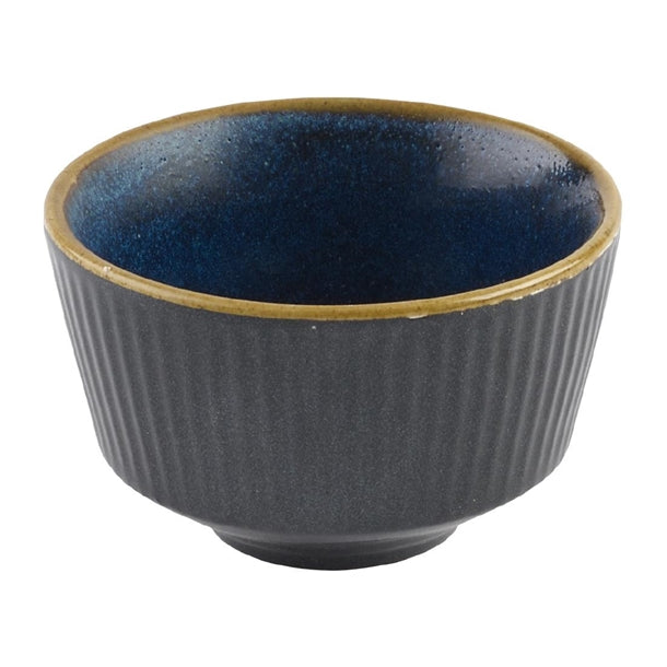 Churchill Nourish Tokyo Blue Kochi Dip Pot 48x80mm (Pack of 12) - DX849 Churchill Super Vitrified Churchill Super Vitrified   