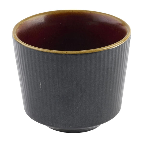 Churchill Nourish Tokyo Black Kochi Chip Mug 330ml (Pack of 12) - DX852 Churchill Super Vitrified Churchill Super Vitrified   