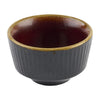 Churchill Nourish Tokyo Black Kochi Dip Pot 48 x 80mm (Pack of 12) - DX854 Churchill Super Vitrified Churchill Super Vitrified   