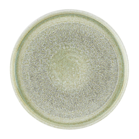 Dudson Harvest Grain Speckled Green Round Walled Plate 210mm(Pack of 6) - DX866 Plates Churchill