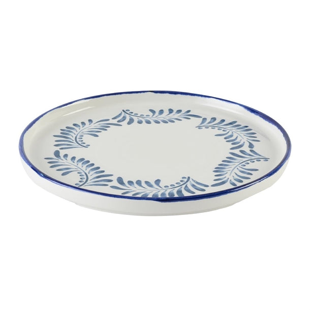 Dudson Harvest Mediterranean Terracotta Round Walled Plate 260mm (Pack of 6) - DX876 Plates Churchill