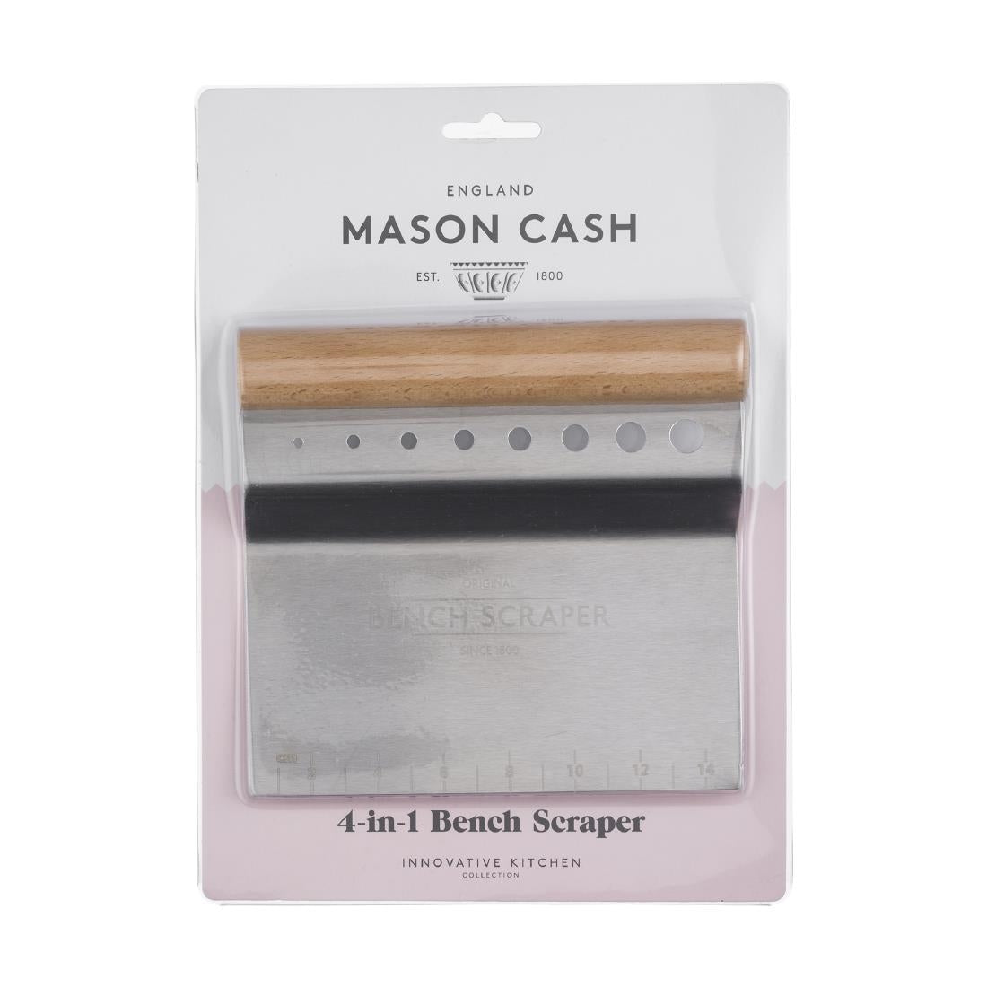 Mason Cash Innovative Kitchen 4-in-1 Bench Scraper - DX950  Mason Cash   