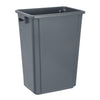 Jantex Slim Bin 60Ltr Grey - DX965  Jantex   