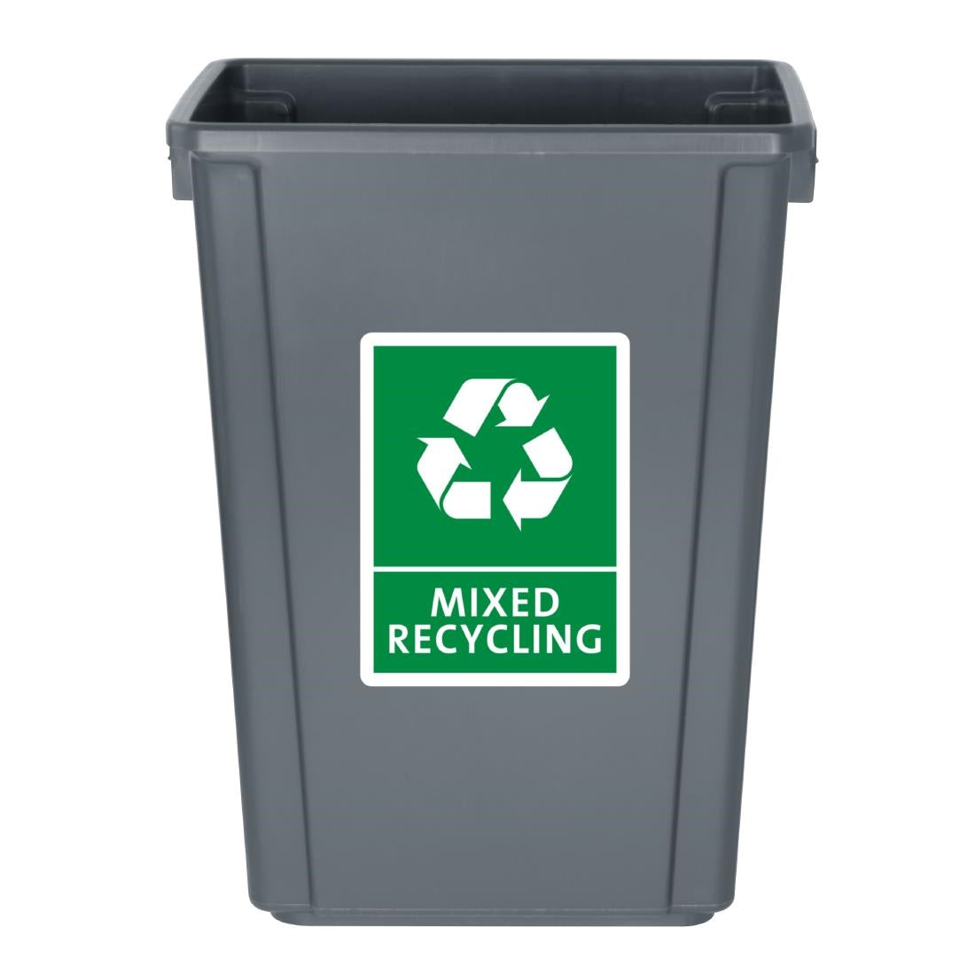 Jantex Slim Bin 60Ltr Grey - DX965  Jantex   