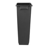 Jantex Slim Bin 80Ltr Black - DX966  Jantex   