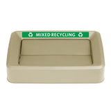 Jantex 60/80ltr Slim Bin Lid Beige  - DX967  Jantex   