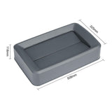 Jantex 60/80ltrs Slim Bin Lid Grey - DX968  Jantex   