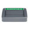 Jantex 60/80ltrs Slim Bin Lid Grey - DX968  Jantex   