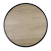 Bolero Marston Round Outdoor Table Black 700mm - DX986  Bolero   
