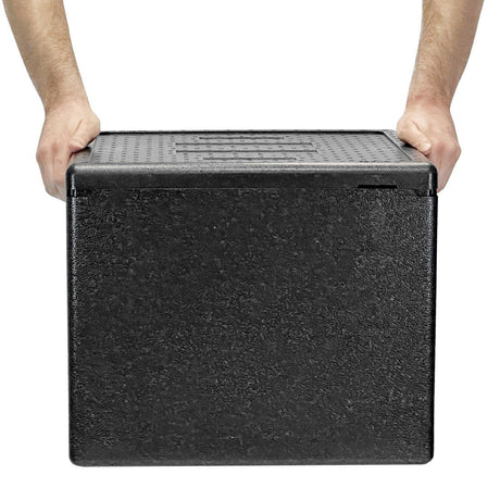 Vogue Insulated EPP Pizza Transport Box 59Ltr 8 Pizza Capacity - DX991  Vogue   