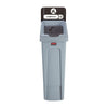 Rubbermaid Slim Jim Compost Recycling Station Brown 87Ltr - DY083  Rubbermaid   