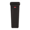 Rubbermaid Slim Jim Container With Venting Channels Brown 87Ltr - DY110  Slim Jim   