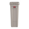 Rubbermaid Slim Jim Container With Venting Channels Beige 87Ltr - DY111  Slim Jim   