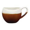 Churchill Monochrome Bulb Cups Cinnamon Brown 300ml (Pack of 6) - DY164 Cups and Mugs Churchill