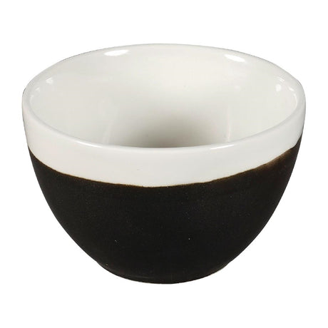 Churchill Monochrome Profile Open Sugar Bowls Onyx Black 230ml (Pack of 12) - DY172 Bowls Churchill