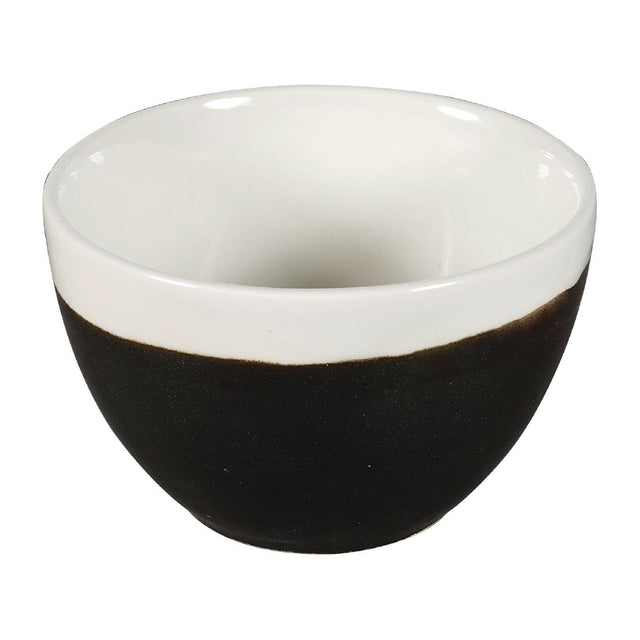 Churchill Monochrome Profile Open Sugar Bowls Onyx Black 230ml (Pack of 12) - DY172 Bowls Churchill