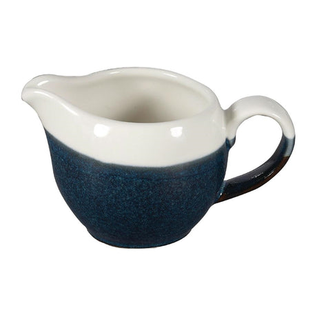 Churchill Monochrome Profile Jugs Sapphire Blue 110ml (Pack of 4) - DY174 Churchill Super Vitrified Churchill   