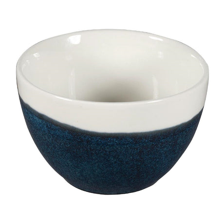 Churchill Monochrome Profile Open Sugar Bowls Sapphire Blue 230ml (Pack of 12) - DY175 Bowls Churchill
