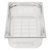 Vogue Heavy Duty Stainless Steel Perforated 1/1 Gastronorm Tray 150mm - DY176  Vogue   