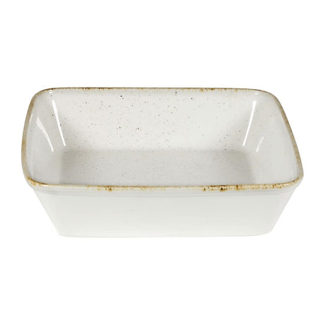 Churchill Stonecast Hints Square Baking Dishes Barley White 250mm (Pack of 6) - DY200 Churchill Super Vitrified Churchill   