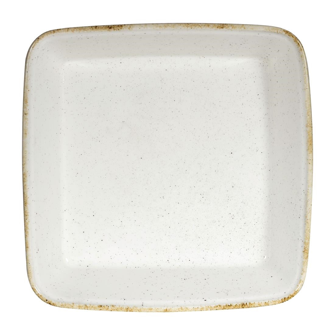 Churchill Stonecast Hints Square Baking Dishes Barley White 250mm (Pack of 6) - DY200 Churchill Super Vitrified Churchill   