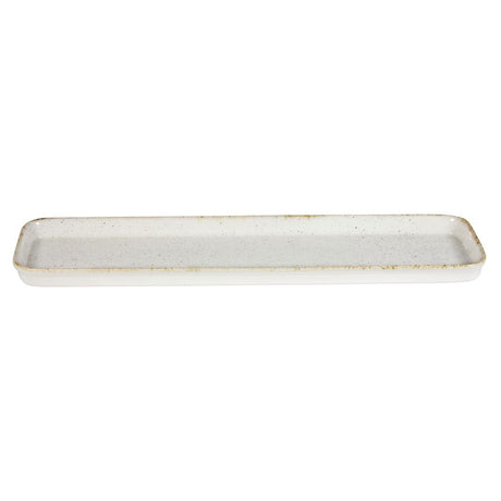 Churchill Stonecast Hints Rectangular Flat Trays Barley White 150 x 530mm - DY204 Churchill Super Vitrified Churchill   