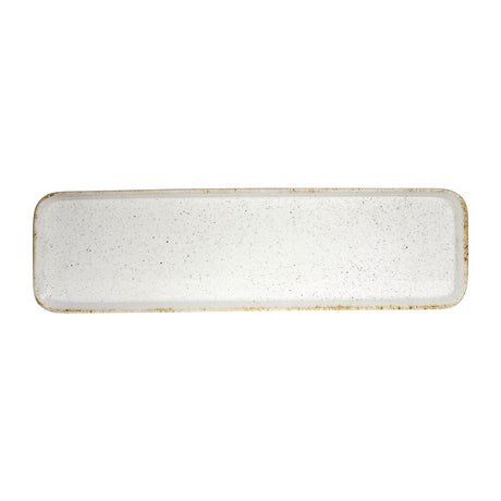Churchill Stonecast Hints Rectangular Flat Trays Barley White 150 x 530mm - DY204 Churchill Super Vitrified Churchill   