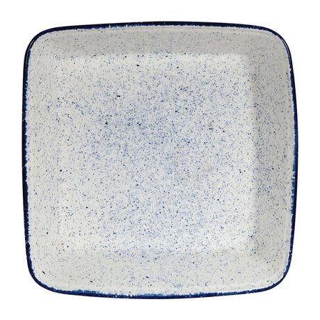 Churchill Stonecast Hints Square Baking Dishes Indigo Blue 250mm (Pack of 6) - DY206 Churchill Super Vitrified Churchill   
