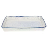Churchill Stonecast Hints Rectangular Baking Dishes Indigo Blue 325 x 530mm - DY208 Churchill Super Vitrified Churchill   