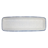 Churchill Stonecast Hints Rectangular Baking Dishes Indigo Blue 160 x 530mm - DY209 Churchill Super Vitrified Churchill   