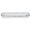 Churchill Stonecast Hints Rectangular Baking Dishes Indigo Blue 160 x 530mm - DY209 Churchill Super Vitrified Churchill   