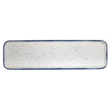 Churchill Stonecast Hints Rectangular Flat Trays Indigo Blue 150 x 530mm (Pack of 4) - DY210 Churchill Super Vitrified Churchill   