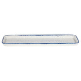 Churchill Stonecast Hints Rectangular Flat Trays Indigo Blue 150 x 530mm (Pack of 4) - DY210 Churchill Super Vitrified Churchill   