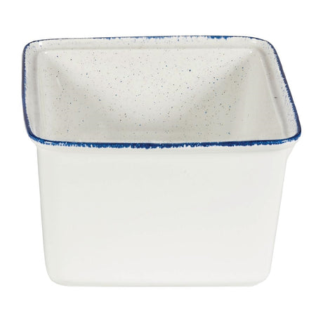 Churchill Stonecast Hints Small Casserole Dishes Indigo Blue 194mm (Pack of 4) - DY211 Churchill Super Vitrified Churchill   