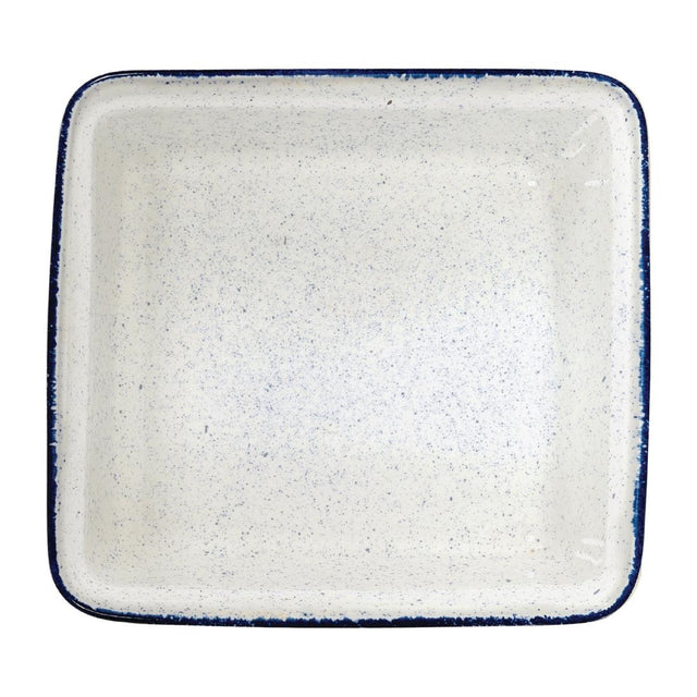 Churchill Stonecast Hints Small Casserole Dishes Indigo Blue 194mm (Pack of 4) - DY211 Churchill Super Vitrified Churchill   