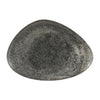 Churchill Studio Prints Raku Triangular Plates Quartz Black 356mm (Pack of 6) - DY215 Plates Churchill