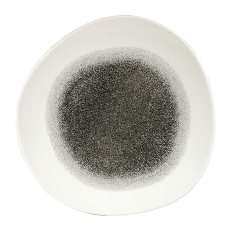 Churchill Studio Prints Raku Round Trace Plates Quartz Black 286mm (Pack of 12) - DY216 Plates Churchill