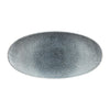 Churchill Studio Prints Raku Oval Plates Topaz Blue 347mm (Pack of 6) - DY219 Plates Churchill
